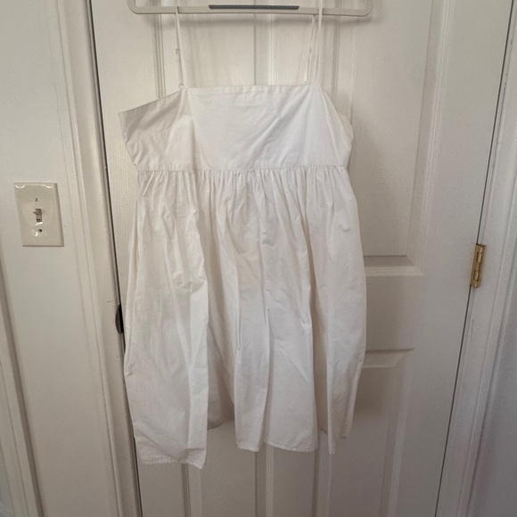 White Strapless Dress - Picture 1 of 8